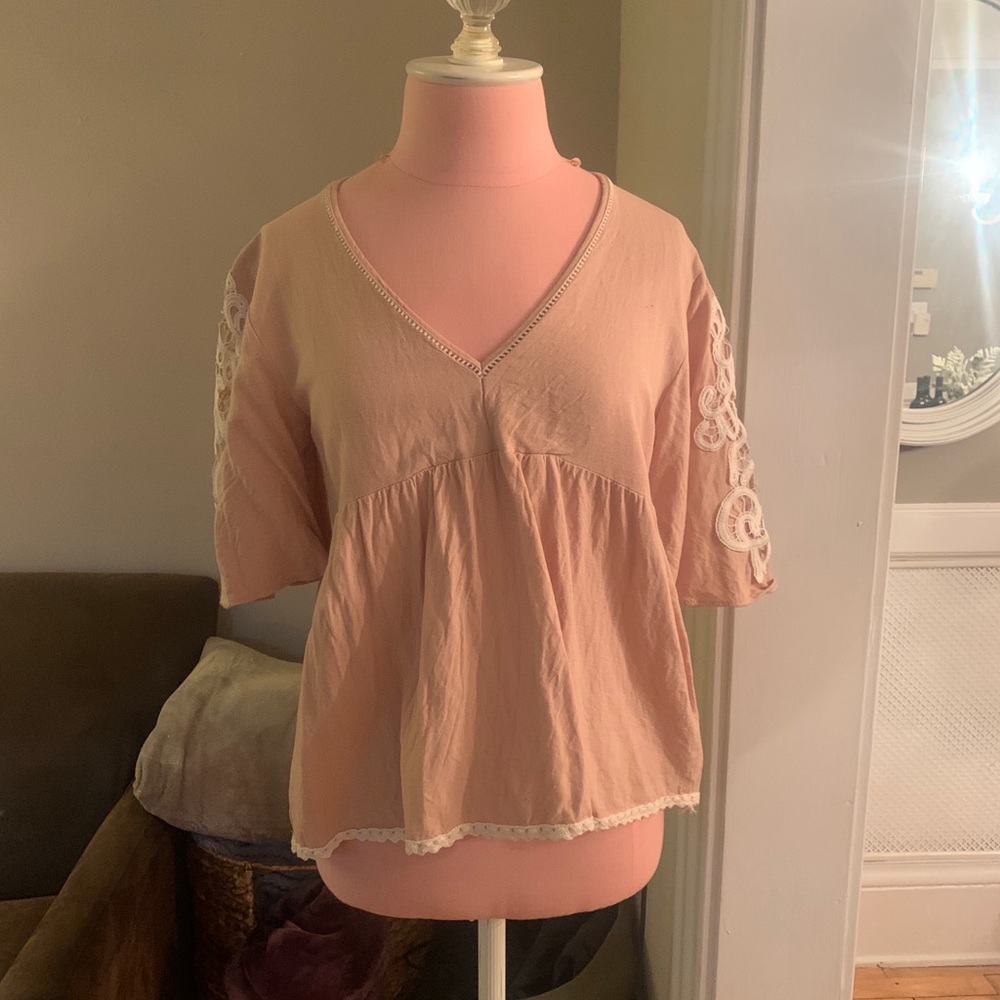 Blush Zara blouse